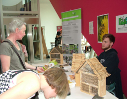 OHZsummt Stand mit Insektenhotels (c)Peter Langsdorff