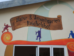 schriftzug umweltstation reichelshof c hemmer