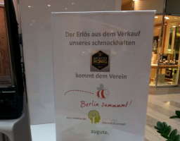 spendeninfo honigverkauf spandau arcaden c hemmer